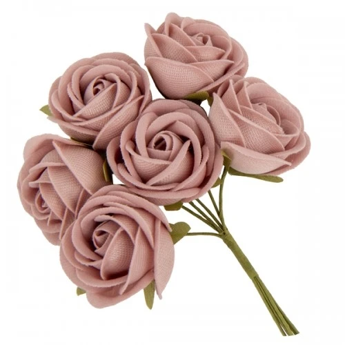 DECORO MAZZOLINO FIORE CM.4 ROSE' 