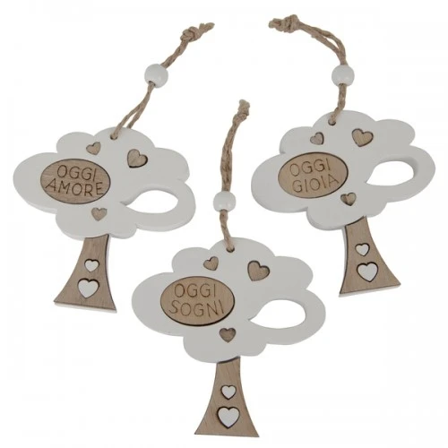 DECORUS ALBERO AMORE-SOGNI-GIOIA CM.8 