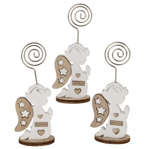 DECORUS ANGELO CLIP H.13 - BOMBONIERE COMUNIONE