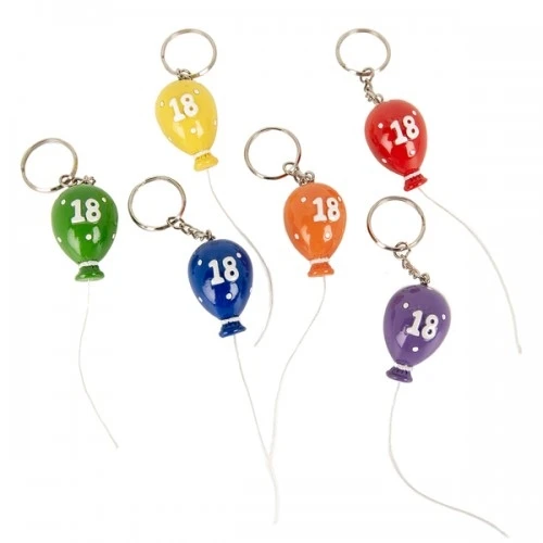 BOMBONIERA - 18° COMPLEANNO PORTACHIAVI CM.4