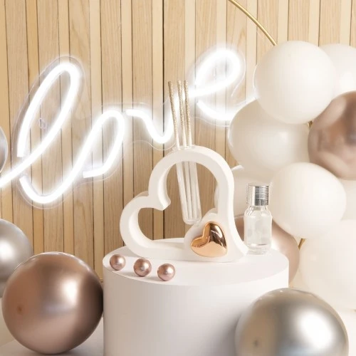 DIFFUSORE CUORE CUORE ORO ROSA