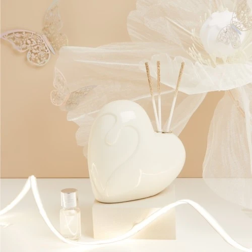 DIFFUSORE CUORE BIANCO - CLARALUNA 2025