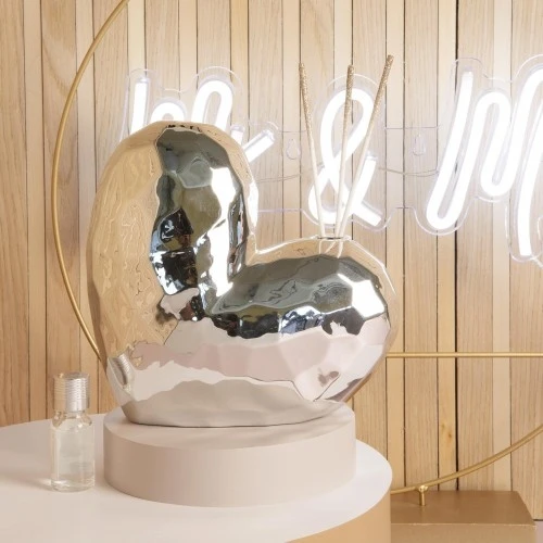 DIFFUSORE CUORE SILVER CM.17