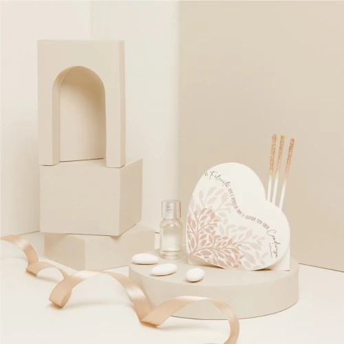 DIFFUSORE DECORO CUORE ROSA - CLARALUNA 2025