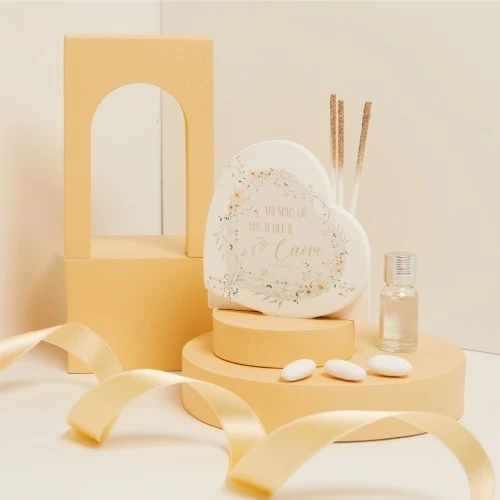 DIFFUSORE DECORO FLOREALE ROSA - CLARALUNA 2025