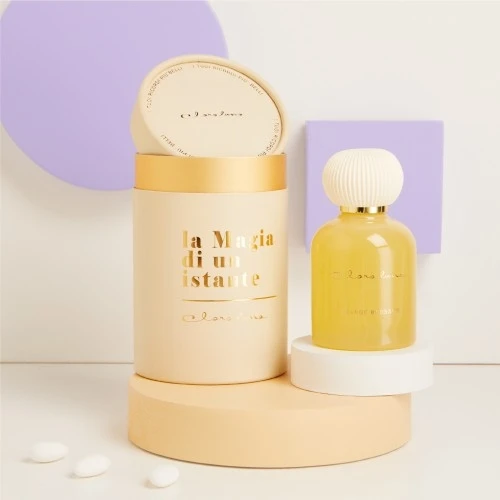 DIFFUSORE GIALLO CON TAPPO IN GESSO - CLARALUNA 2025