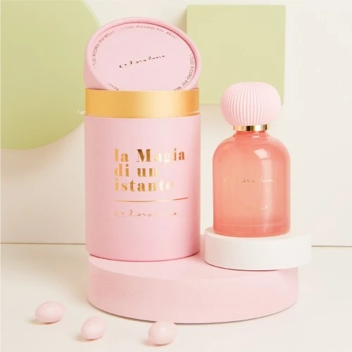 DIFFUSORE ROSA CON TAPPO IN GESSO - CLARALUNA 2025