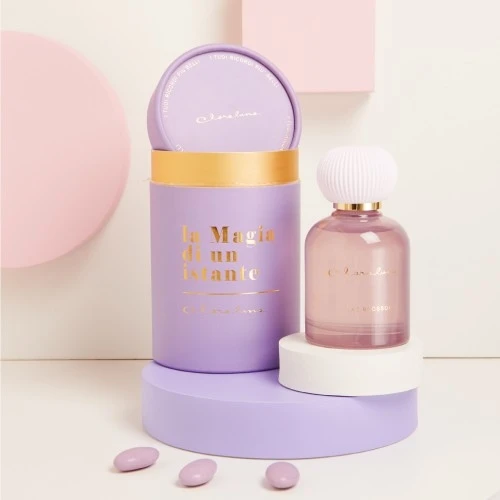 DIFFUSORE VIOLA CON TAPPO IN GESSO - CLARALUNA 2025