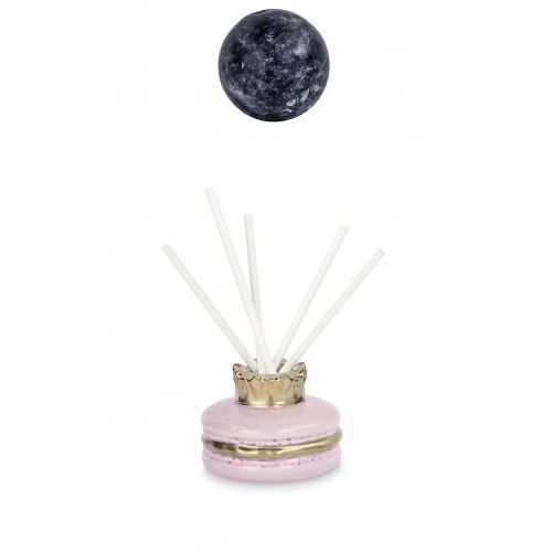 DIFFUSORE MACARONS ROSA/ORO
