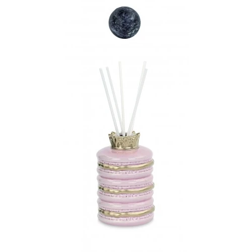 DIFFUSORE MACARONS ROSA/ORO