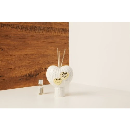 DIFFUSORE MONGOLFIERA CUORI ORO