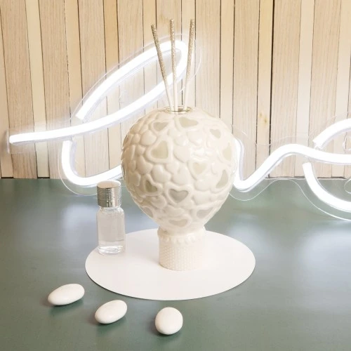 DIFFUSORE MONGOLFIERA CUORI CM.12,5