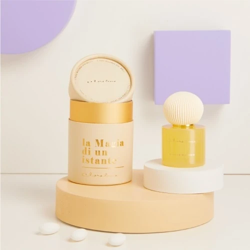 DIFFUSORE GIALLO CON TAPPO IN GESSO - CLARALUNA 2025