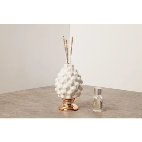 DIFFUSORE PIGNA C/BASE ORO ROSA