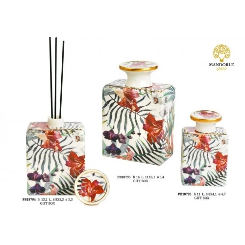 DIFFONDIPR. RETT. FIORI VIVACI 11 CM. PORC. G.BOX