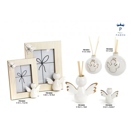 DIFFONDIPROFUMO ANGELO 8.3 CM. PORCELLANA