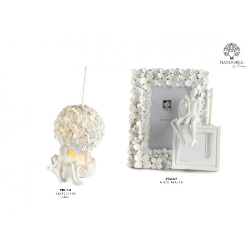 DIFFONDIPROF. PORTAFOTO INNAMORATI STIL. 18.3 CM. RESINA