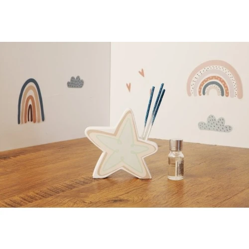 DIFFUSORE AZZURRO A STELLA