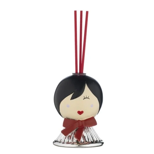 DIFFUSORE BELLE EPOQUE CON CIUFFO E FIOCCO ROSSO