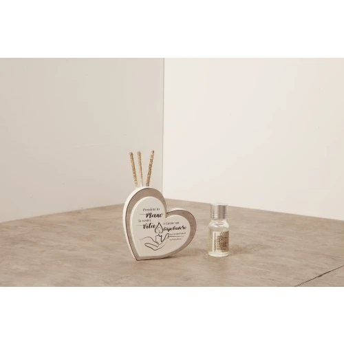DIFFUSORE CUORE SPECCHIO CANDELA