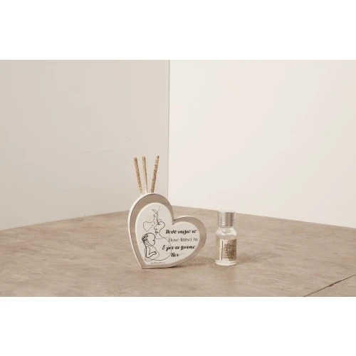 DIFFUSORE CUORE SPECCHIO FAMIGLIA