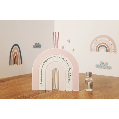DIFFUSORE GRANDE ARCOBALENO ROSA