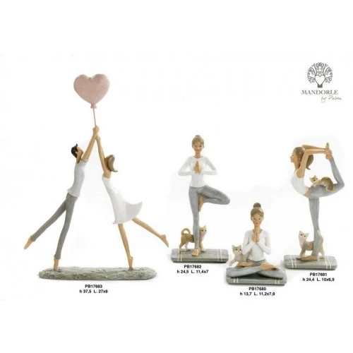 DONNA YOGA 24.4 CM. RESINA
