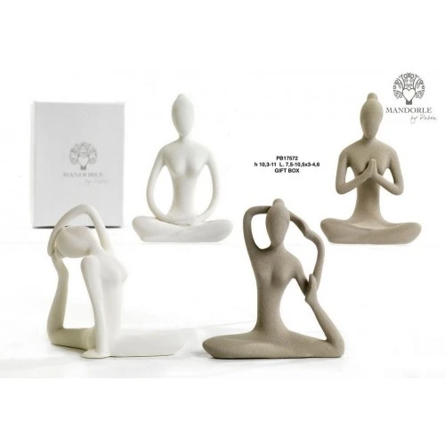 DONNA STIL.POS. YOGA 11 CM. PORCEL. 