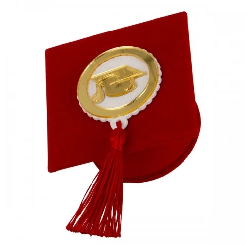 CONFETTI LAUREA DOTTOR TOCCO CM.7 RED 