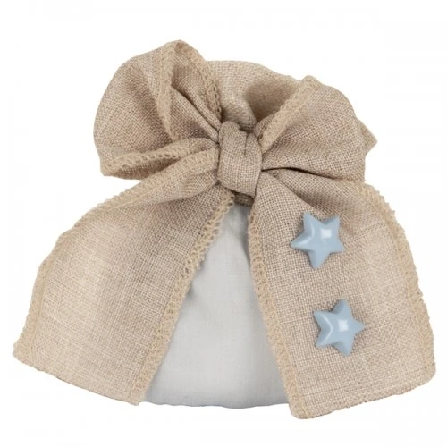 DUE STELLE BAG CONFETTI CIELO CM.8X10 