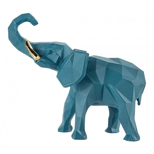 ELEFANTE STIL. 9X11 OTTANIO/VERDE