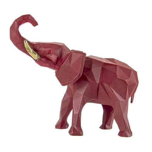 ELEFANTE STIL. 9X11 ROSSO