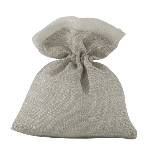 ELLISSE BAG CM 10X12 BEIGE - PORTACONFETTI 