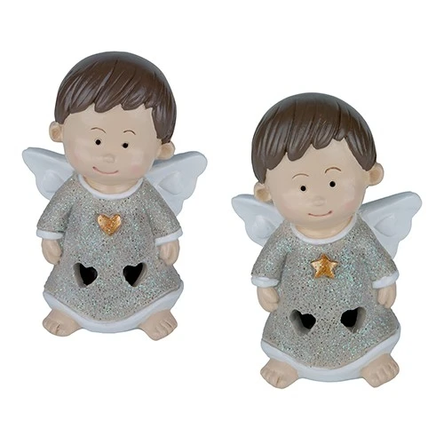 BOMBONIERA PER COMUNIONE - ENERGY ANGELO LED H.10