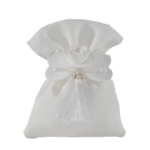 PORTA CONFETTI EPOQUE BAG CM 10X13 BIANCO