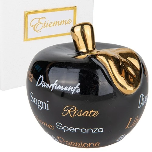 BOMBONIERA ESTASI MELA NERA DM.20 H.20 CON BOX