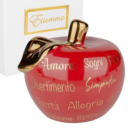 BOMBONIERA ESTASI MELA ROSSA DM.20 H.20 CON BOX