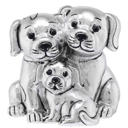 FAMIGLIA DI CAGNOLINI CON CUORI