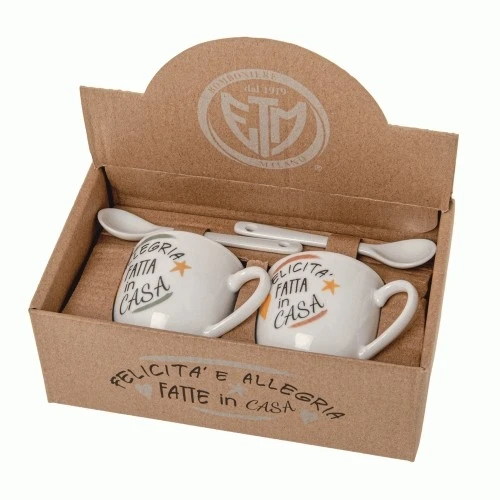 FANTASIE SET CAFFE' H.5,5 C/BOX 