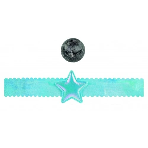 FASCETTA AZZURRA CON STELLA