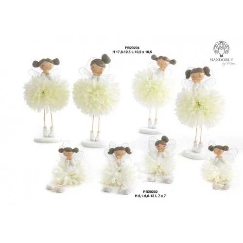 FATINA 19.5 CM. RESINA STOFFA