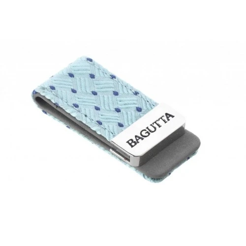 FERMASOLDI CON INSERTO IN TESSUTO