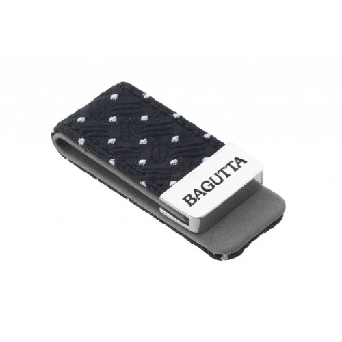 FERMASOLDI CON INSERTO IN TESSUTO