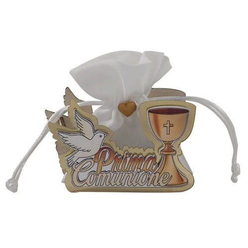 PORTA CONFETTI COMUNIONE CM.8,5