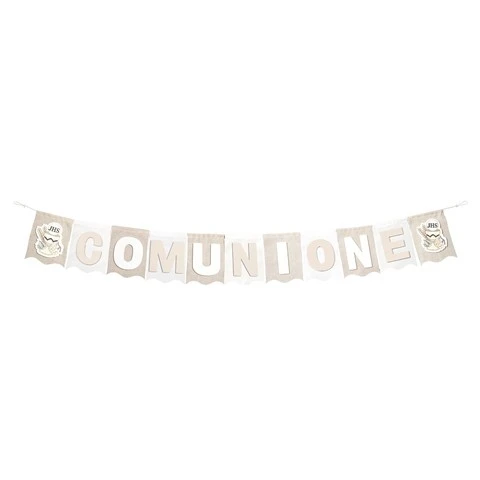 FESTONE COMUNIONE DA APPENDERE 