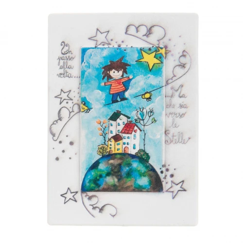 FORMINA CON PASSEPARTOUT BIMBO FILO 13x19