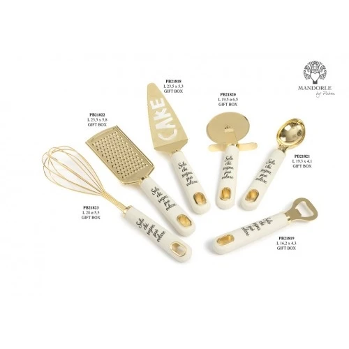 Bomboniera per nozze Utensile da cucina frusta impastatrice cm. 28