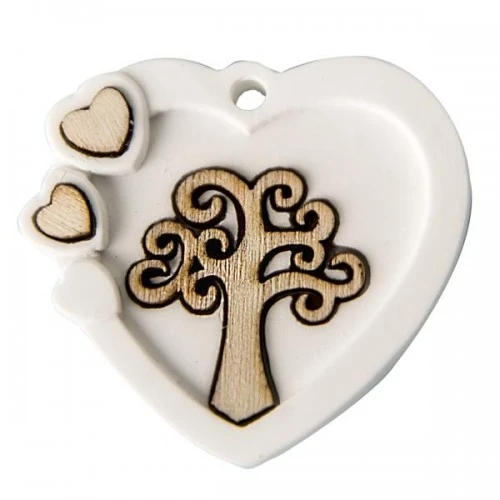 GESSO CUORE ALBERO CM.4 