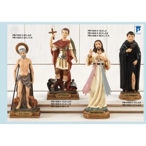 GESU' MISERICORDIOSO 10.5 CM.RESINA