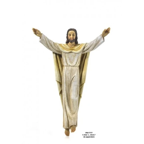 GESU' RISORTO 30.8 CM. RESINA